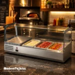 تاپینگ رومیزی 125 سانتی‌متر صنعتی مکث سیلور MAX SILVER